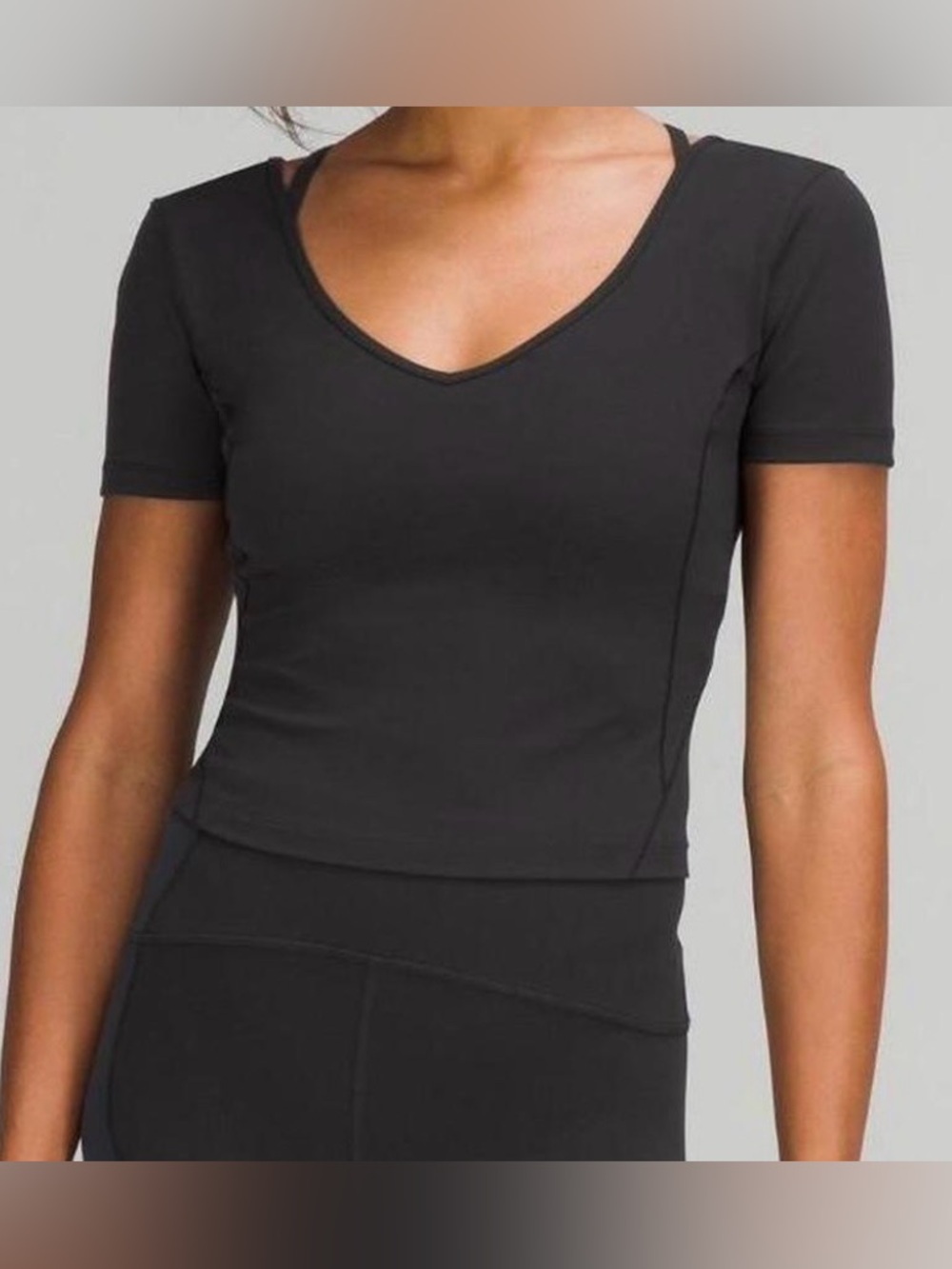 Lululemon Align Crop Tee